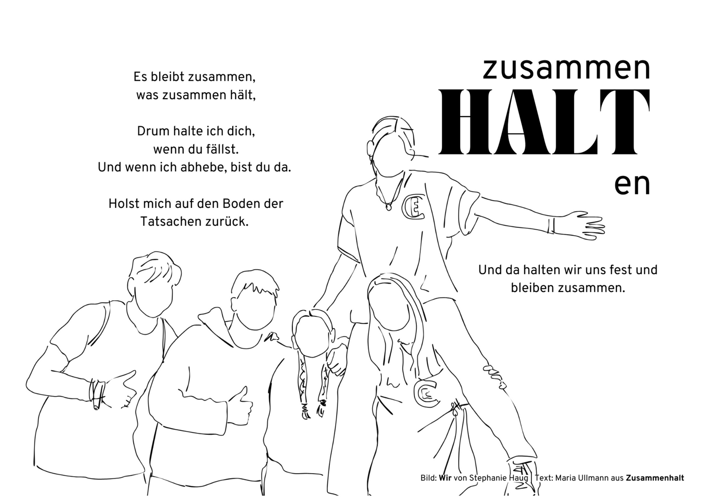 Postkarten mit Motiven vom Familienkalender 2025
