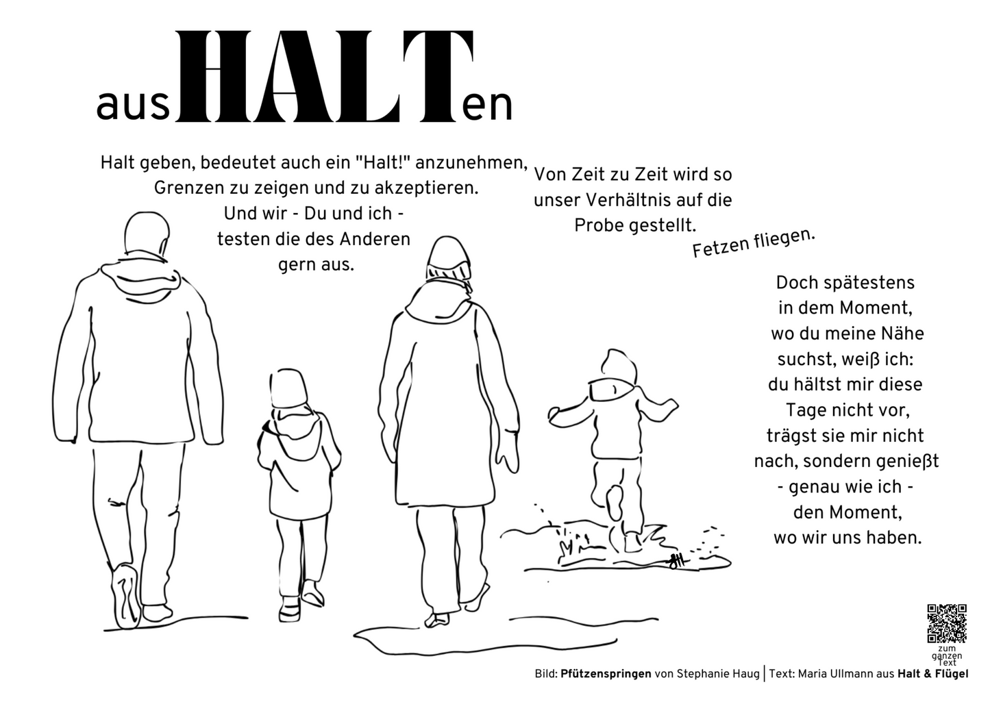 Postkarten mit Motiven vom Familienkalender 2025